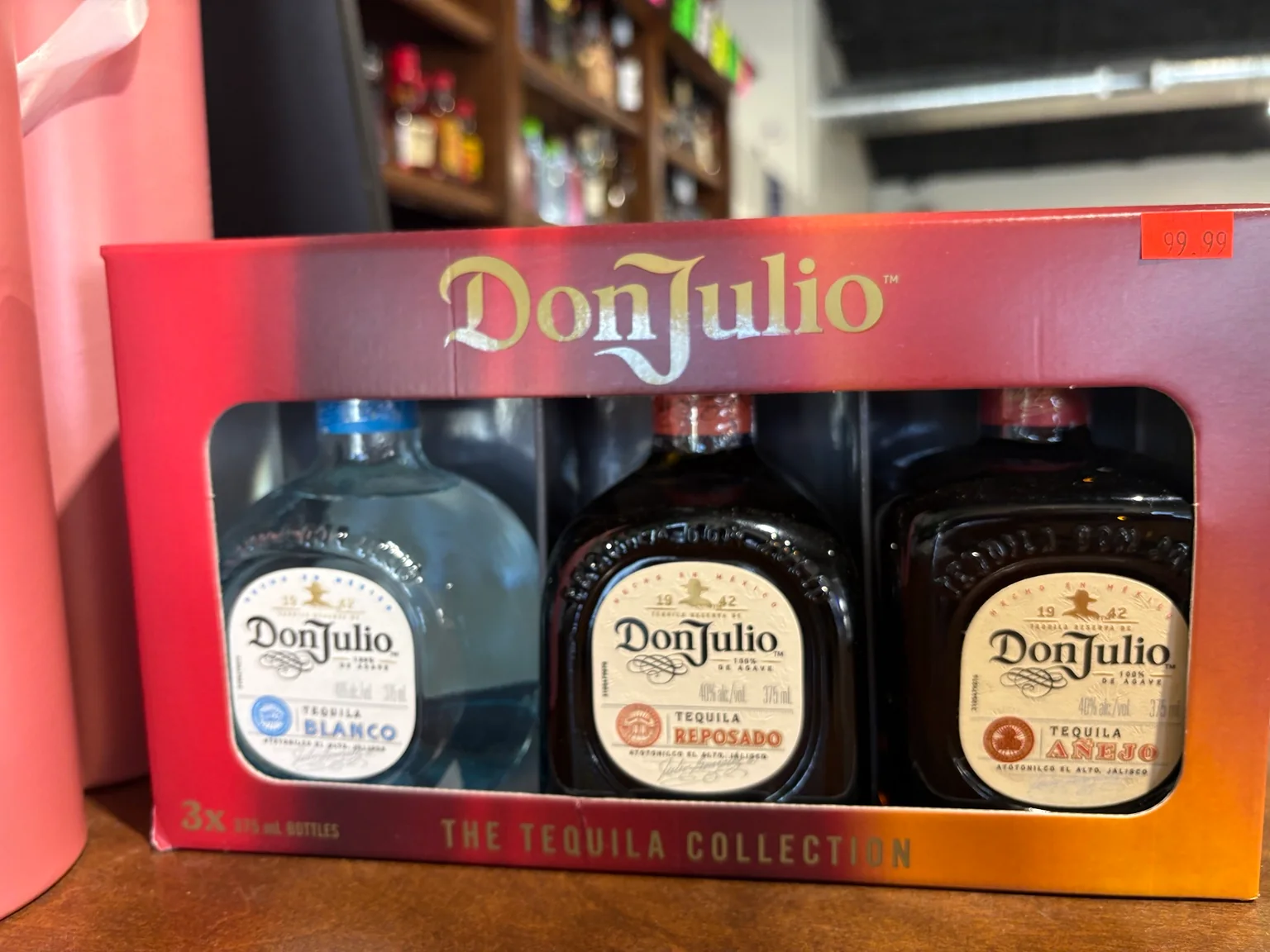 Don Julio Tequila Collection gift set with Blanco, Reposado and Añejo bottles at One Stop Liquor in Bethany, Oklahoma